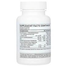 Supplement bottle back panel labeled "Supplement Facts Continued" with nutrient list
