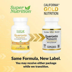 California Gold Nutrition, Quercetin Phytosome Quercefit®, 250 mg, 60 Veggie Capsules
