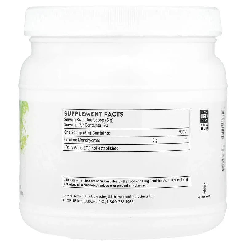 Thorne, Creatine, Pineapple Orange, 13.5 oz (384 g)