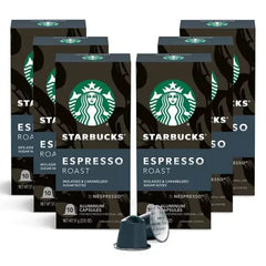 Starbucks by Nespresso Espresso Coffee Pods, Dark Roast (60 Ct.)
