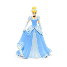 Cinderella character figurine in light blue ball gown with blonde hair