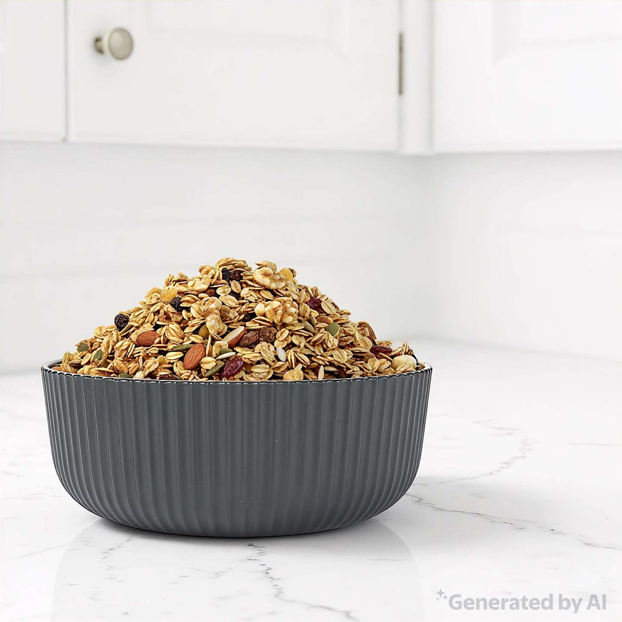 (3 pack) Mainstays - Black Eco-Friendly Recycled Plastic Cereal Bowl, 38-Ounce