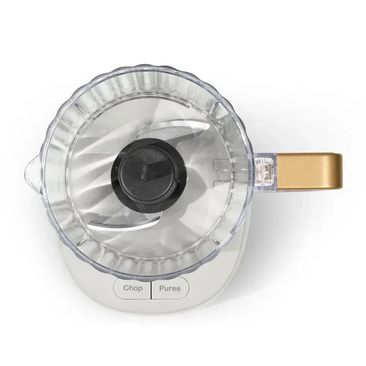 Beautiful 3-Cup Food Chopper, White Icing by Drew Barrymore