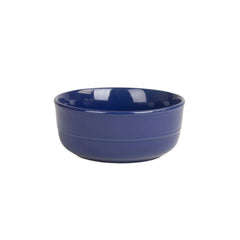 10 Strawberry Street Double Line 16 Piece Stoneware Dinnerware Set, Cobalt Blue