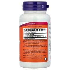 NOW Foods, Pantethine, 300 mg, Softgels