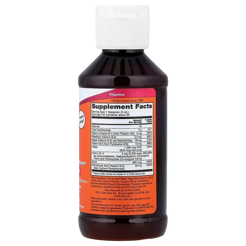NOW Foods, Ultra B-12, 4 fl oz (118 ml)