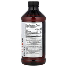 L-carnitine supplement bottle back label with Supplement Facts panel