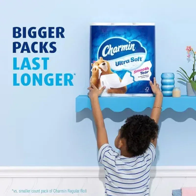 Charmin Ultra Soft Toilet Paper Extra Mega Rolls (231 Sheets/Roll, 32 Rolls)