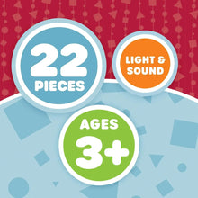 Ocean playset badge: 22 pieces, light and sound, ages 3+