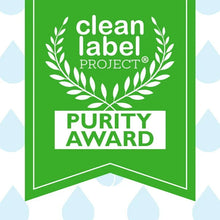 Clean Label Project Purity Award green certification badge