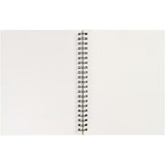 Prang Mixed Media Paper Journal Heavyweight 8.5 in x 11 in, White, 60 Sheets