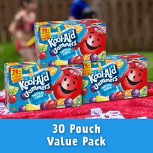 Kool-Aid Jammers Tropical Punch 30 pouch value pack boxes, stacked