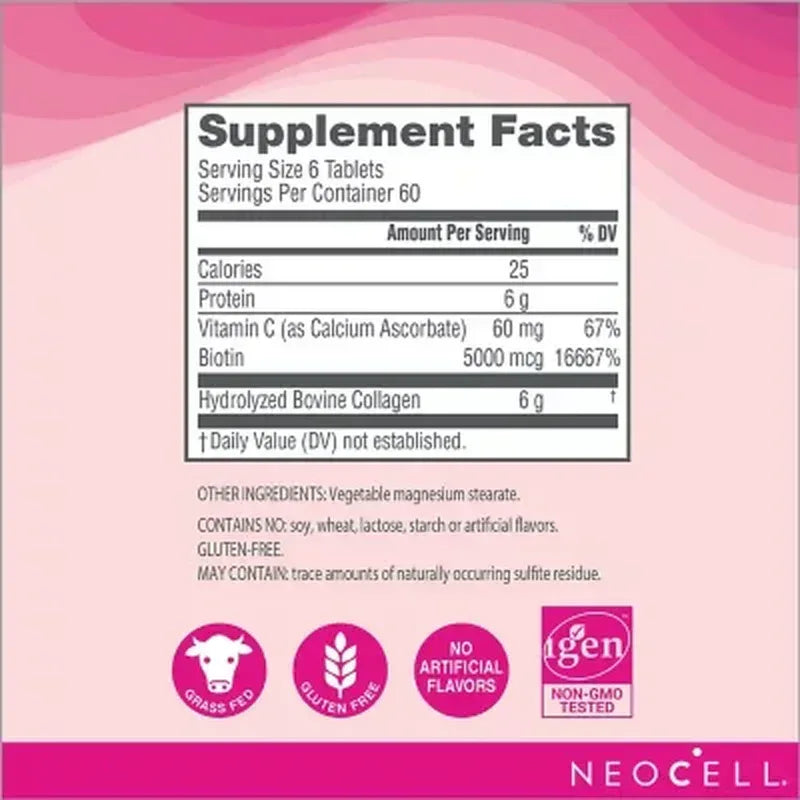 Neocell Super Collagen + Vitamin C & Biotin Tablets (360 Ct.)