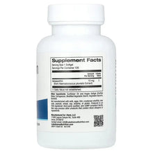Astaxanthin supplement bottle back with Supplement Facts panel and ingredient text