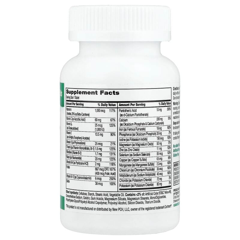 21st Century, Sentry, Adults Multivitamin & Multimineral Supplement, Tablets