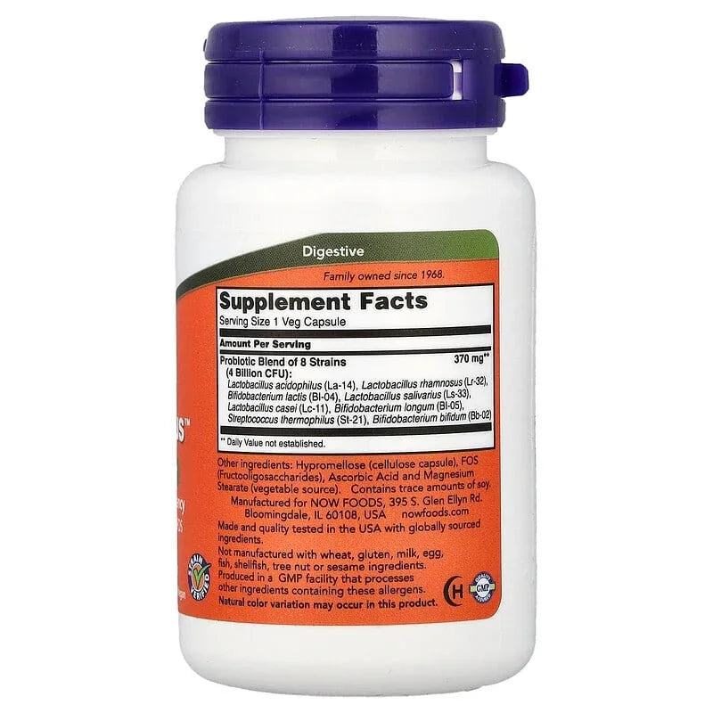 NOW Foods, Gr8-Dophilus™, Veg Capsules