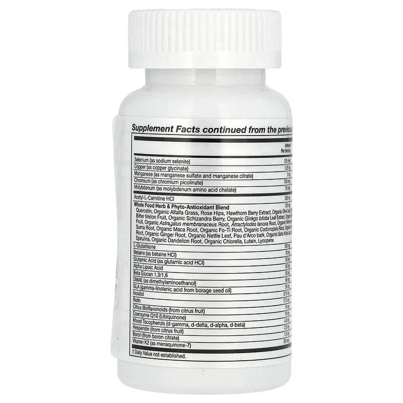 Super Nutrition, Super Immune, Immune-Strengthening Multivitamin with Glutathione, High-Potency Vitamins, Minerals and Herbs, 60 Tablets - USA MEGA SHOP