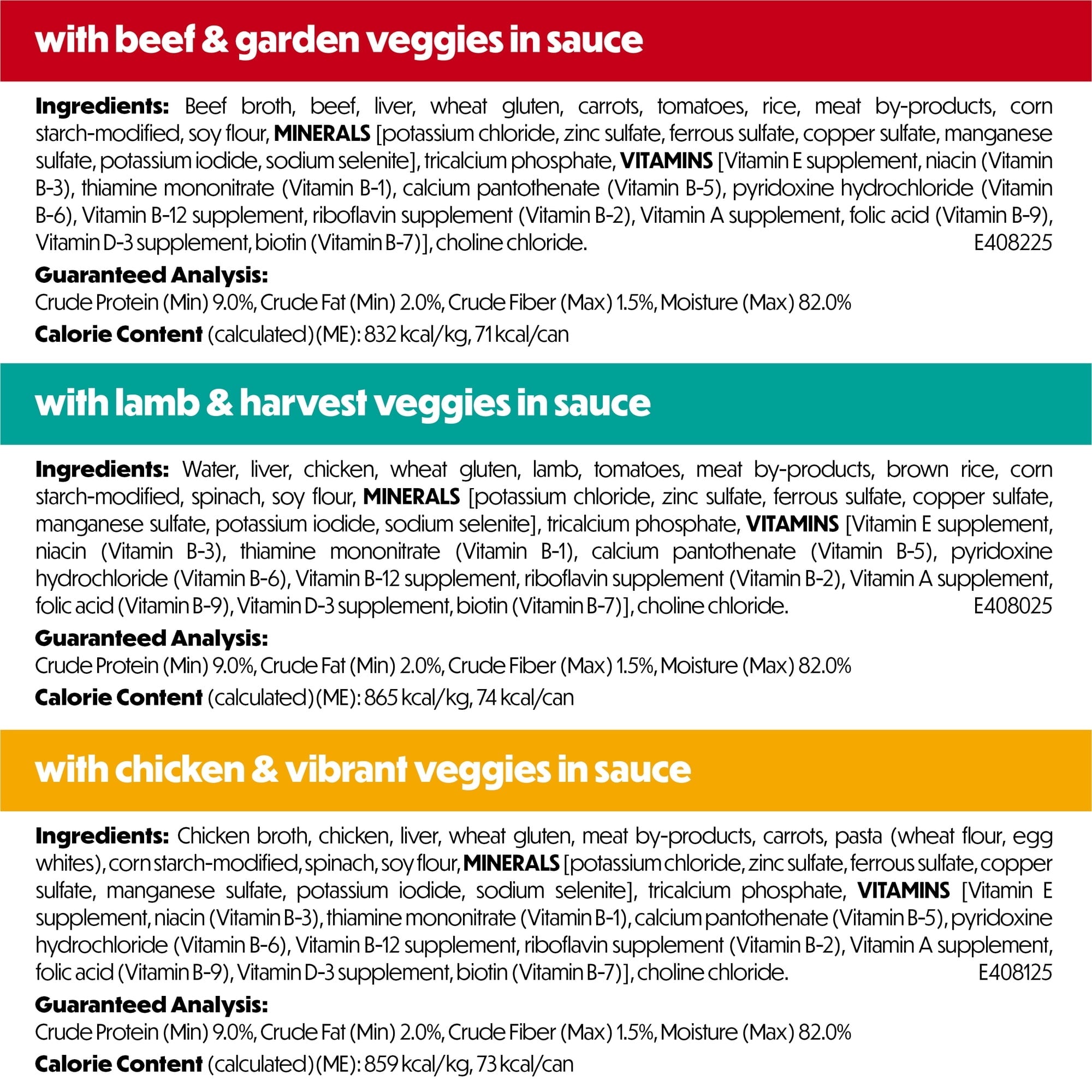 Purina Beneful Kitchen Creations With Beef, Chicken, or Lamb Wet Dog Food Variety Pack, 3 oz Cans