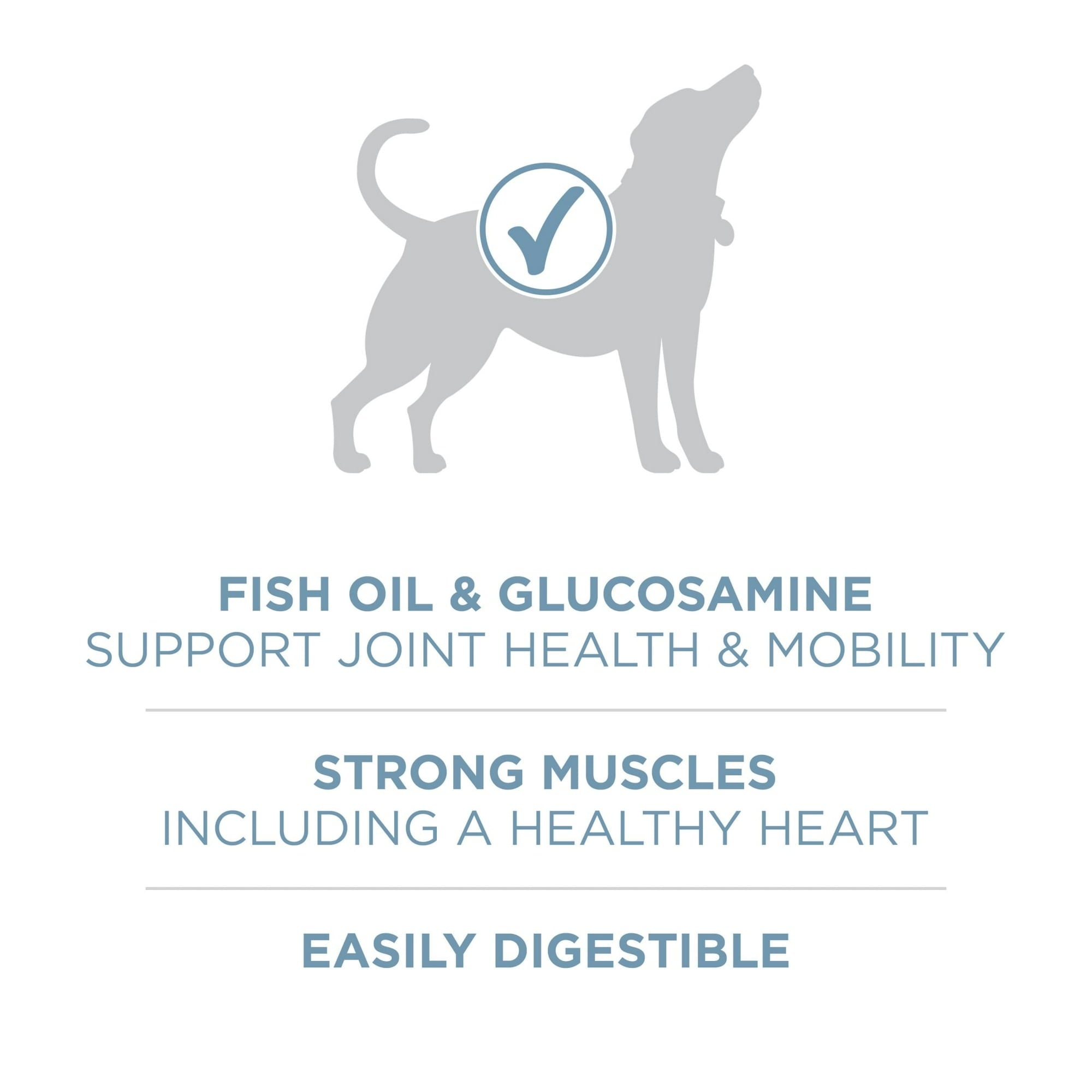 Purina One Plus Dry Dog Food Joint & Mobility Health, High Protein Chicken & Rice