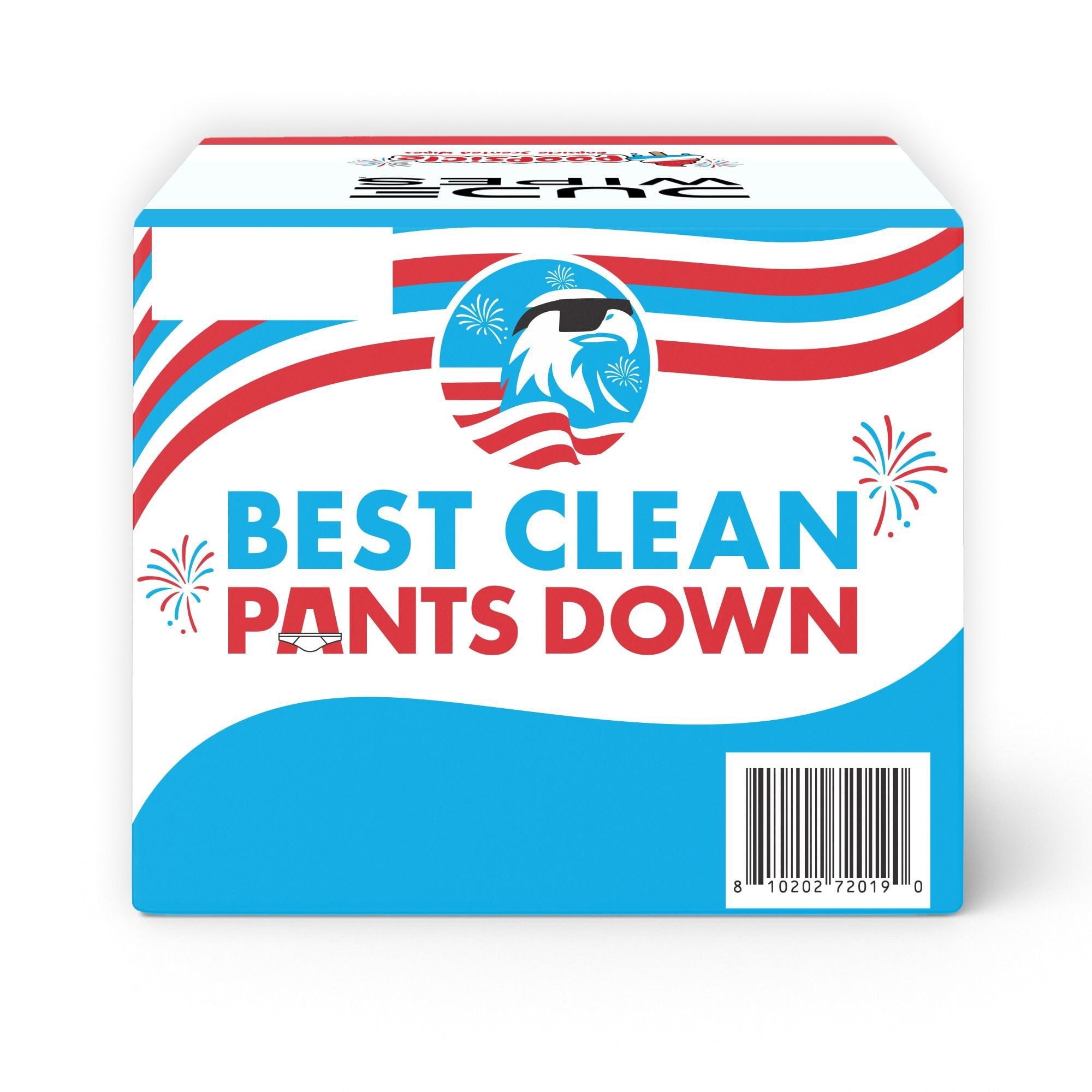 DUDE Wipes XL Flushable Wipes, POOPsicle, 8 ct., 384 wipes