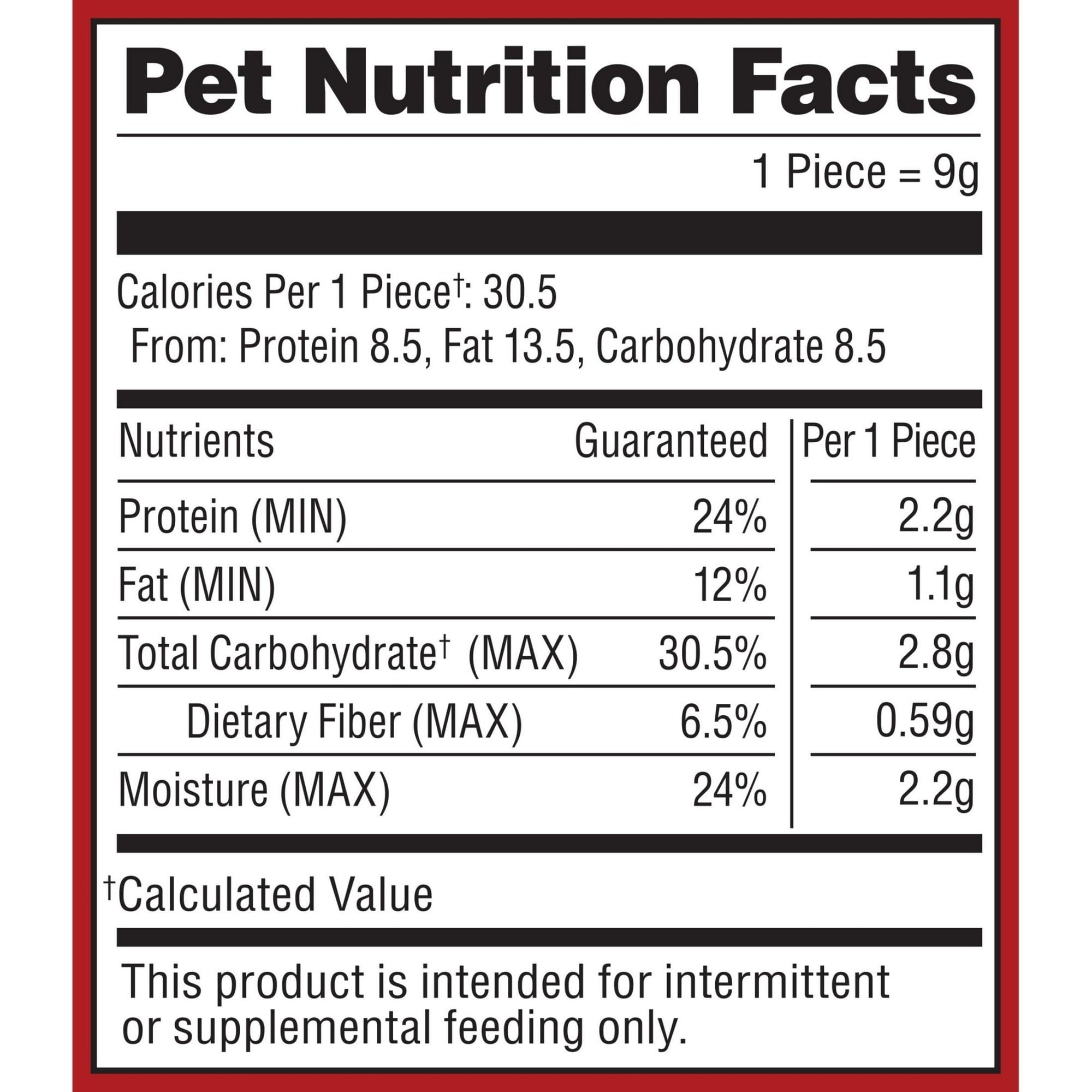 Pup Peroni Filet Mignon & Bacon Flavor Dog Treats, 5.6oz Bag