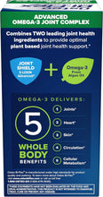 Osteo Bi-Flex Omega-3 whole body benefits panel with five numbered icons
