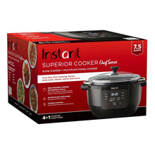 Instant Superior Cooker Chef Series 7.5 qt slow and multifunction cooker in retail box