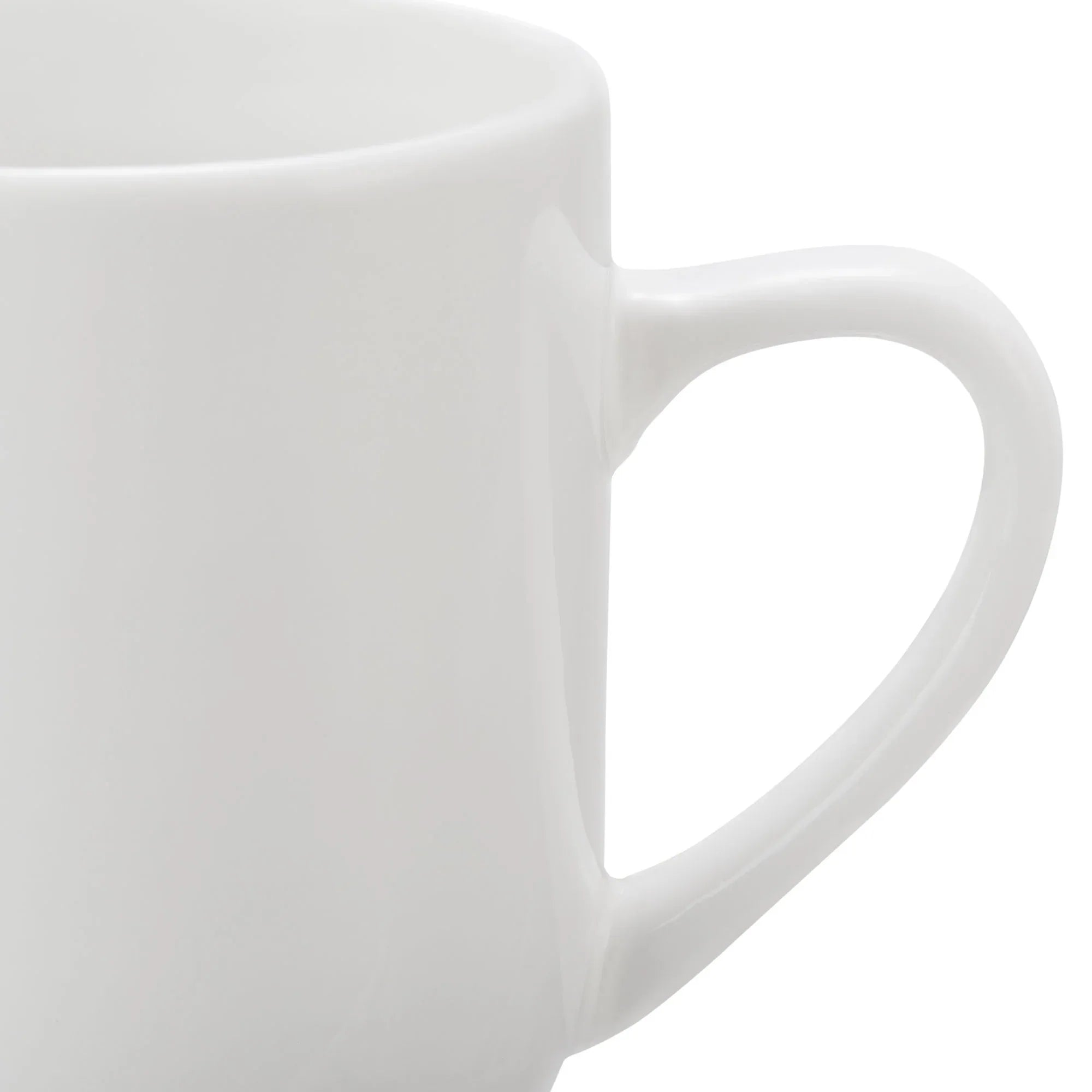 Mainstays Glazed White Stoneware 12 - Ounces Mug