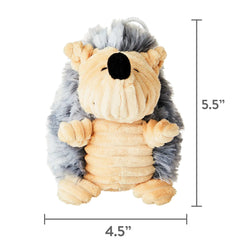 Vibrant Life Cozy Buddy Hedgehog Squeaky Dog Toy
