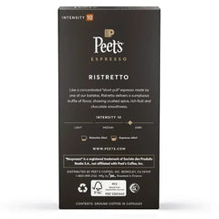 Peet'S Coffee Ristretto Intensity 10 Dark Roast Pods (50 Ct.)