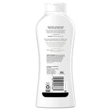Olay Fresh Outlast body wash bottle back with ingredient and barcode area
