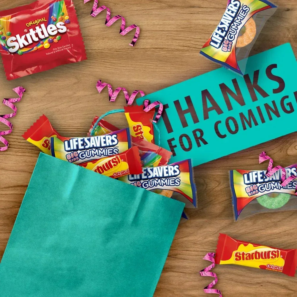 Skittles, Starburst & Life Savers Gummy Candy Variety Pack - 80 Ct Bag