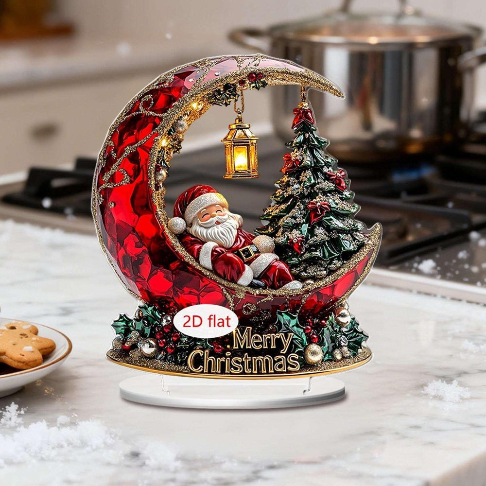 Christmas Fireplace Decorations, Winter Table Decorations Table Christmas Decor, Christmas Decor Indoor Xmas Table Decorations(1PCS) - USA MEGA SHOP