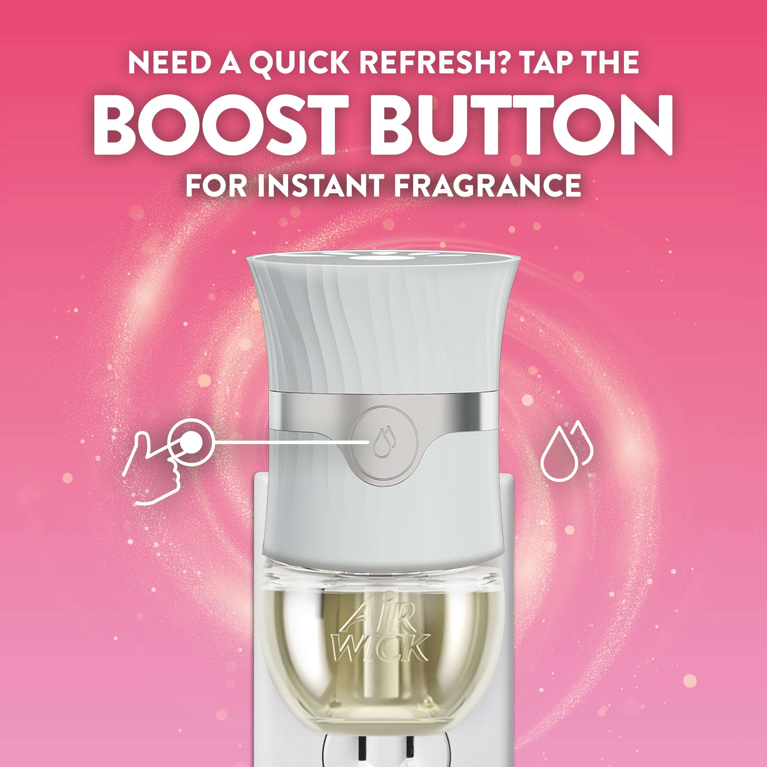 Air Wick Plug-in Scented Oil Refill Lush Honeysuckle and Raspberry 6 Count