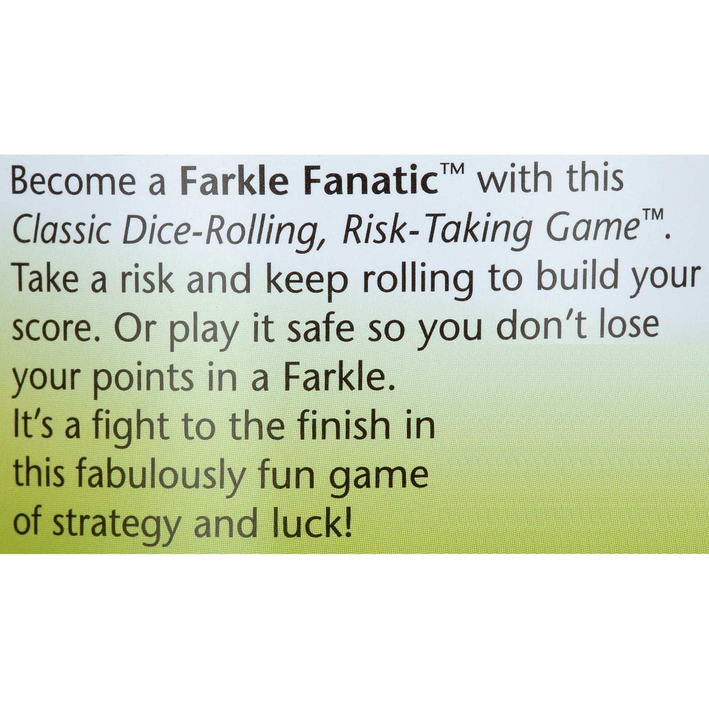 Farkle Cup Classic Dice Rolling Game, Children Ages 8+ - USA MEGA SHOP