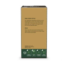 Peet's Coffee medium roast Brazil single-origin coffee pods box back