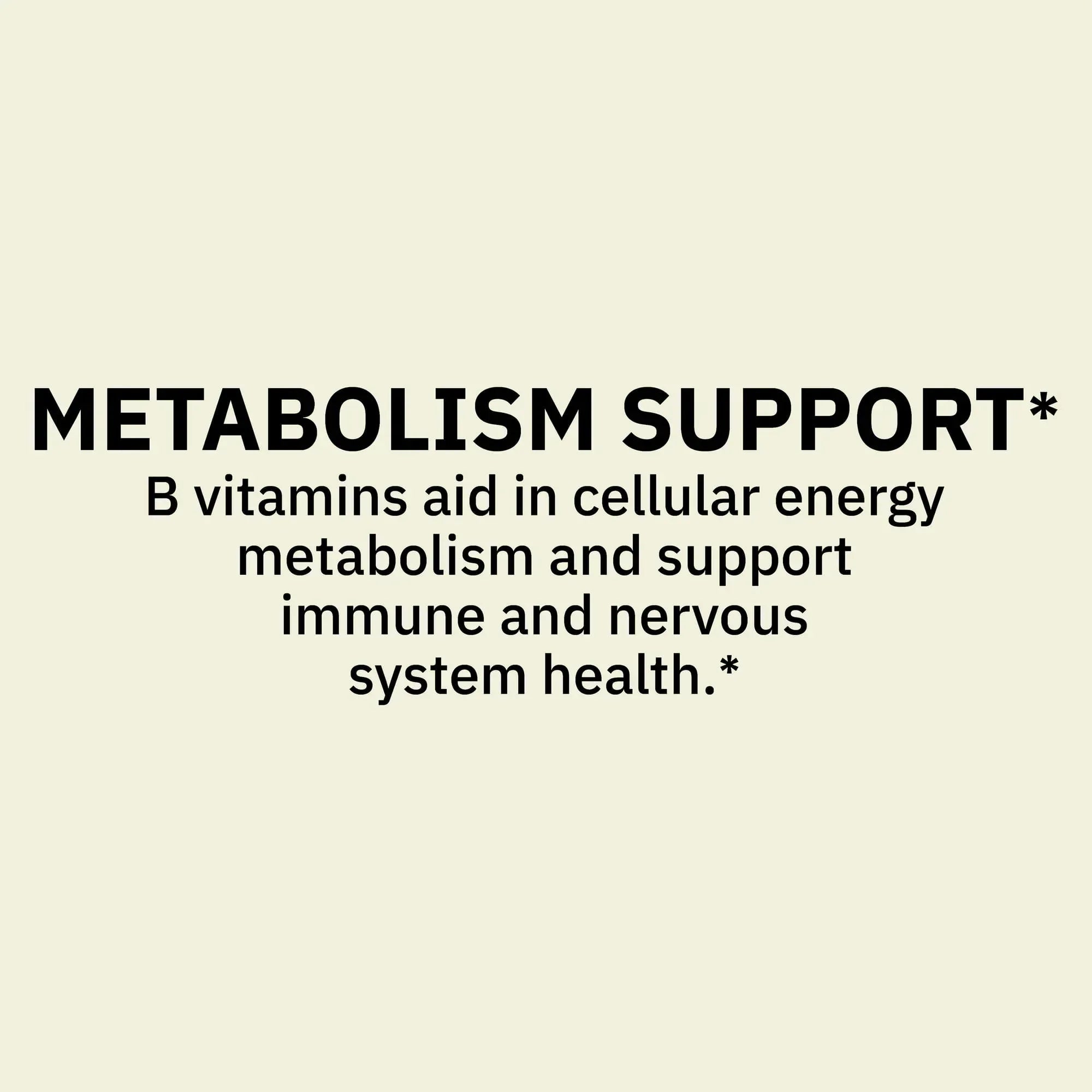 Spring Valley Super Vitamin B-Complex Dietary Supplement Tablets for Metabolism Support, 100 Count