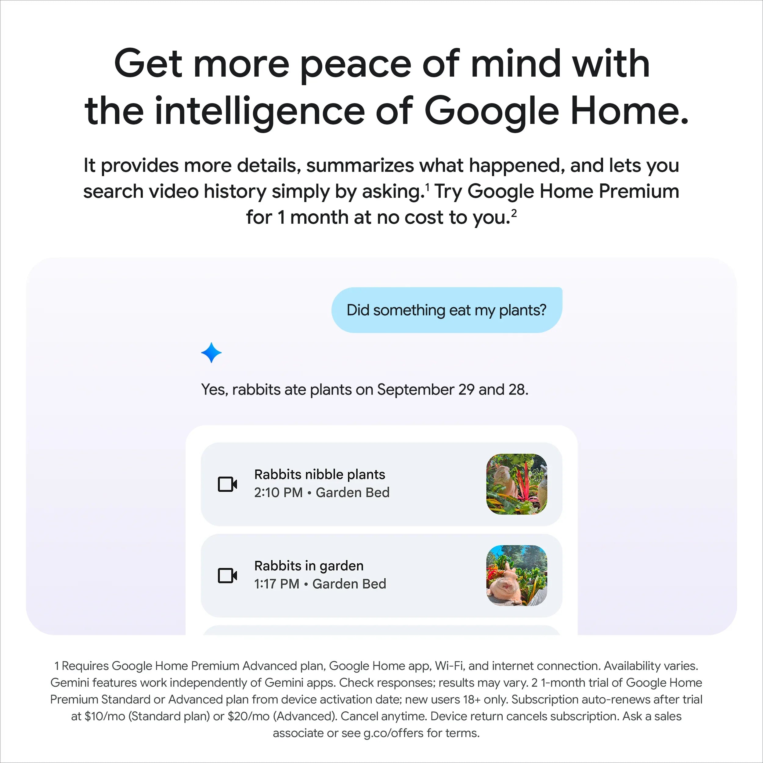 Google Nest Cam Outdoor Security Camera 2nd Gen with 2K Video and Gemini Compatibility