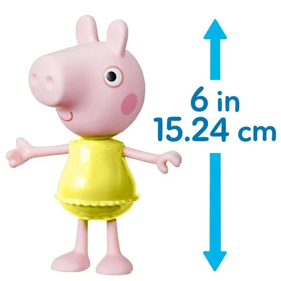 Peppa Pig Dress-Up Wardrobe Playset with 6-Inch Doll and 14 Accessories - USA MEGA SHOP