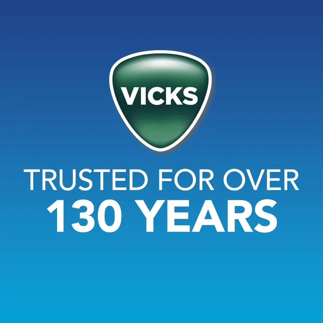 Vicks Vapo Stick Invisible Solid Balm for Sinus Relief, 1.25 oz