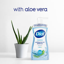 Dial foaming antibacterial hand wash bottle with aloe vera, spring water scent