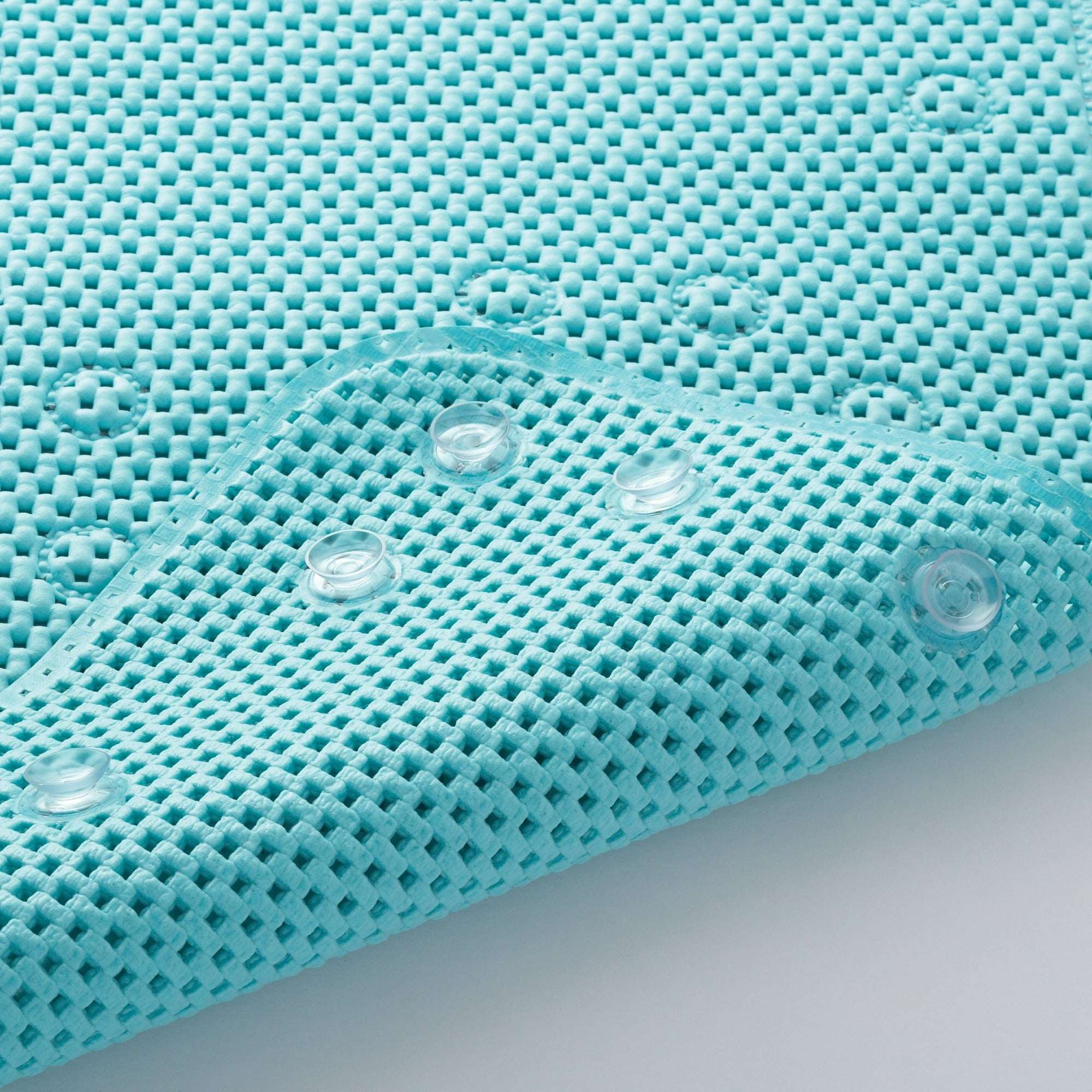 (4 pack) Mainstays 17" x 36" Cushioned Foam Bathtub Mat with Suction Cups