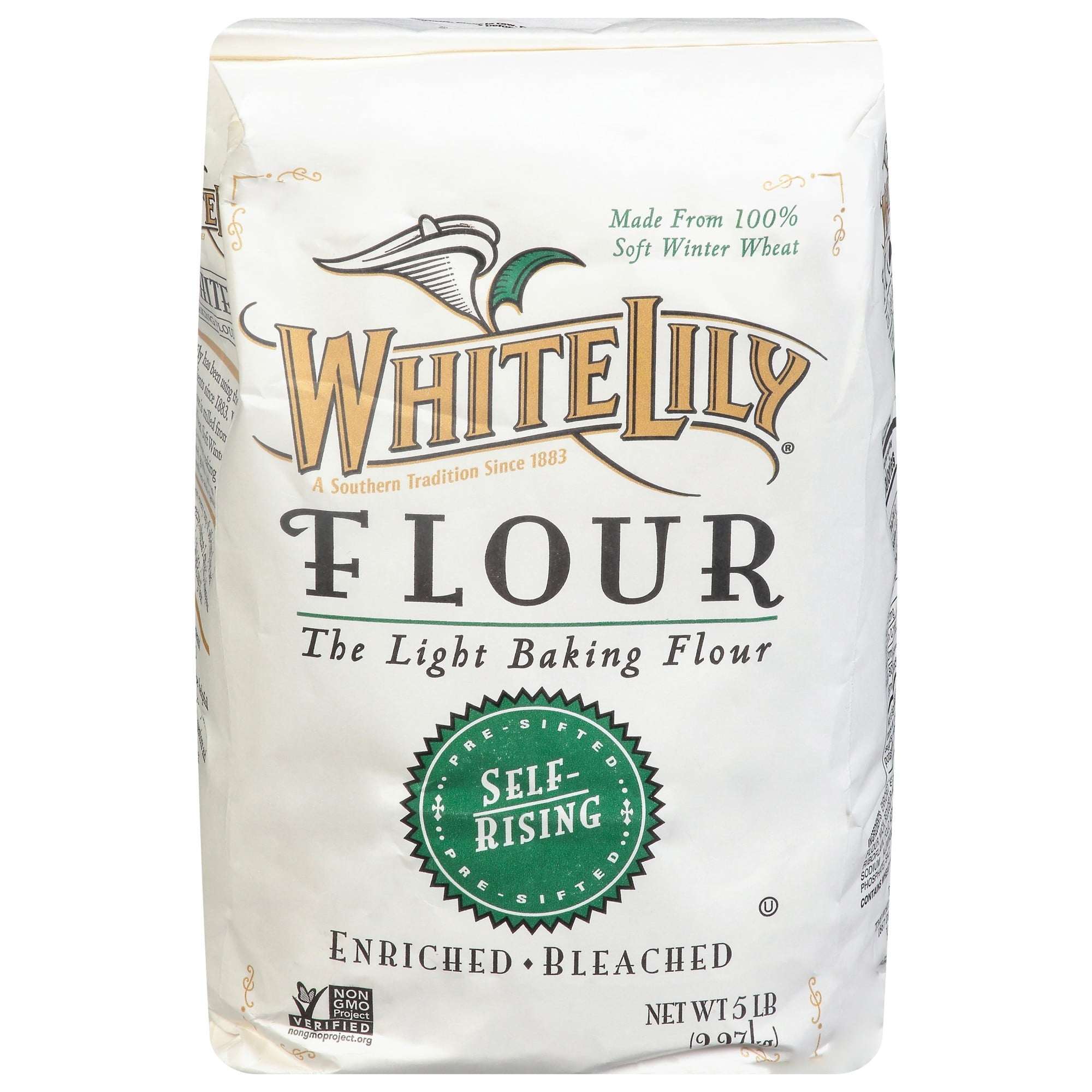 White Lily Self Rising Flour, 5 lb Bag