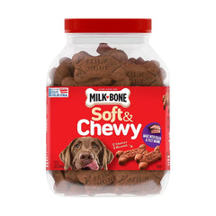 Milk-Bone Soft & Chewy Dog Treats - Beef & Filet Mignon with Chuck Roast, 37 oz. - USA MEGA SHOP
