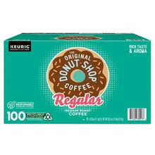 Keurig K-Cup pods box, Donut Shop Regular, medium roast, 100 count