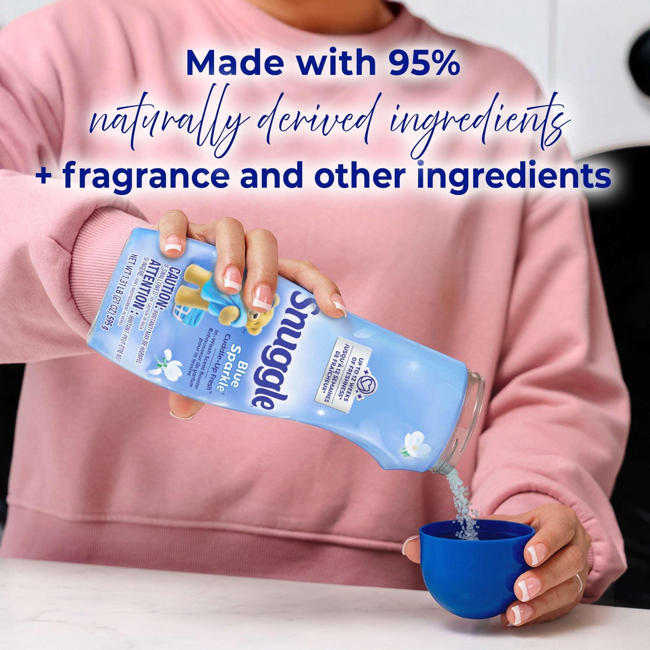 Snuggle In Wash Scent Booster, Blue Sparkle, 39 oz