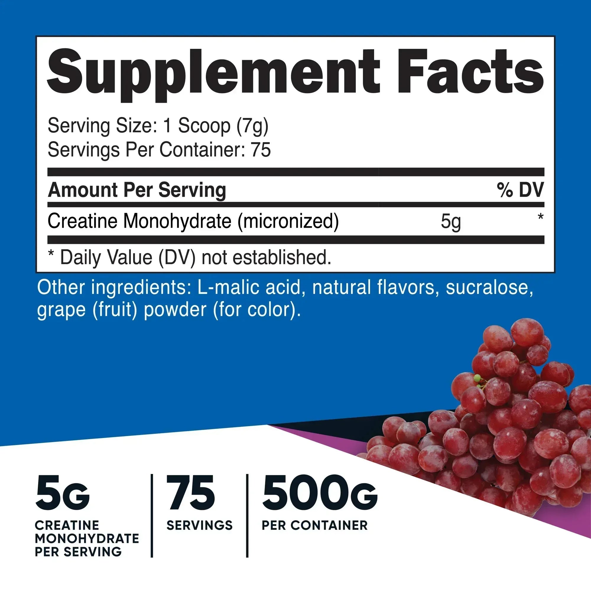 Nutricost, Performance, Creatine Monohydrate, Pineapple Mango, 1.1 lb (500 g)