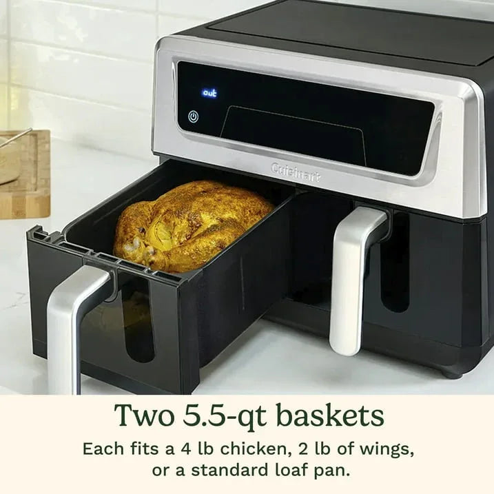 Cuisinart 11-qt Dual Basket Air Fryer Pro - USA MEGA SHOP