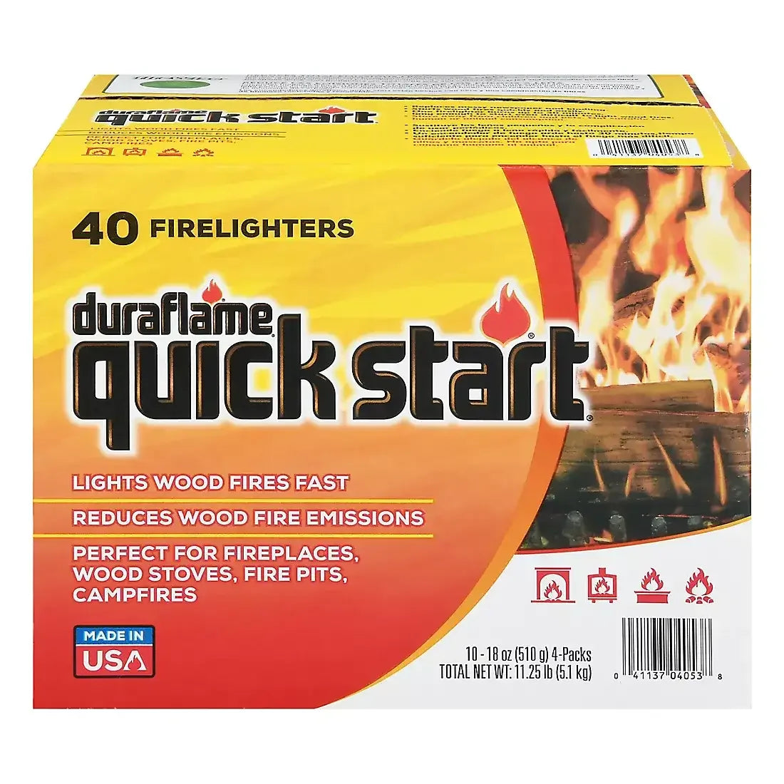 Duraflame Quick Start Fire Starters, 40 pk. - USA MEGA SHOP