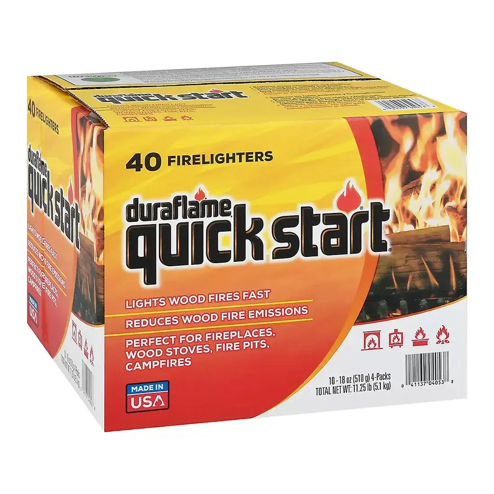 Duraflame Quick Start Fire Starters, 40 pk. - USA MEGA SHOP